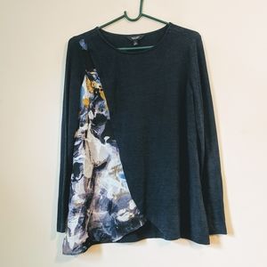 SIMPLY VERA cross over shirt